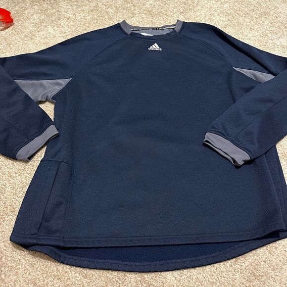 Men’s blue Adidas crewneck - Picture 1 of 4